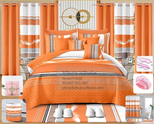Juego de Ropa de Cama de Lujo King Size de 30 Piezas, Juego de Ropa de Cama de Algodón de 30 Piezas en <span class=keywords><strong>Florida</strong></span> - Product Image 2