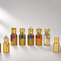 Flacons roll-on miniatures octogonaux mats colorés pour huiles essentielles – Bouteilles en verre rechargeables de qualité supérieure pour échantillons de parfum et cosmétiques