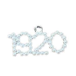 Zeta Phi Beta Sorority DIYピジョン1920チャームペンダントかわいいジュエリー作りアルファベットネックレスイヤリングブレスレット子供用 - Product Image 5