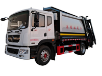 Camion compacteur de déchets Dongfeng D9 18 CBM de marque chinoise, camion de traitement des déchets à vendre