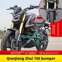 Barre de protection anti-chute pour moto, barre droite de modification pour Qianjiang Zhui 150 QJ Chase 150 QJ150 31B, compatible également avec Chase 35
