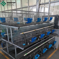 Cages d'Élevage de Lapins en Fil d'Acier Doux Q235 à Haute Résistance pour Fermes au Kenya