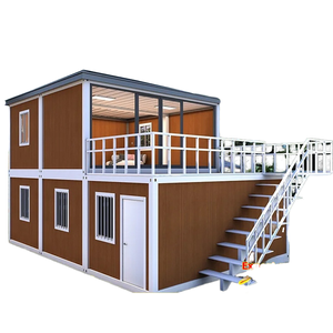 Vente en gros d'une usine Maison préfabriquée <span class=keywords><strong>de</strong></span> luxe en conteneur pour hôtel résidentiel Maisons modulaires durables et - Product Image 5