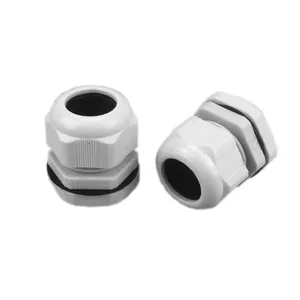 WZUMER Grey Waterproof Rubber Joint Plastic PG Series Single Nylon Cable Gland With CE UL ROHS REACH Certificate