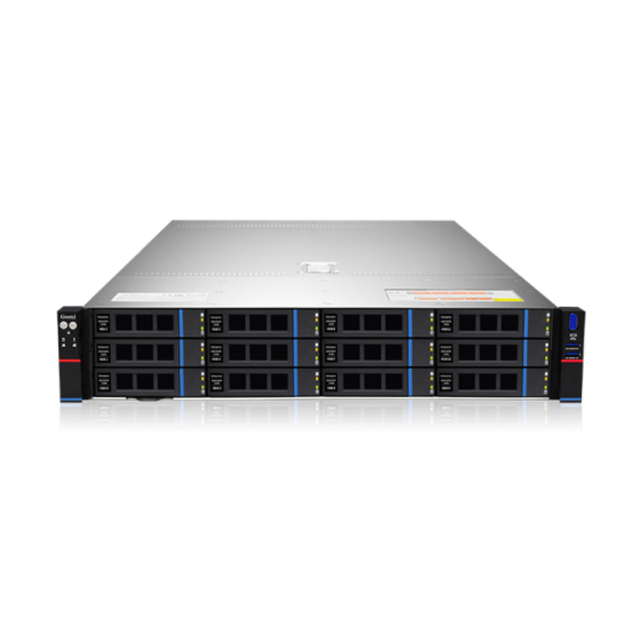 Gooxi Stock 2U AMD Epyc Processor 12 NVMe SSD Bays Rack Server