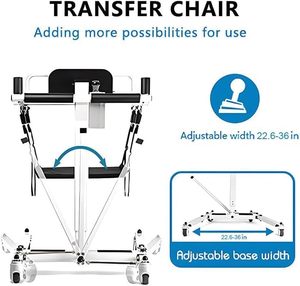 Seniors Foldable Electric Recliner Lift Chair Standing Assist Home Medical Car Transfer Mobility Seat - Product Image 1