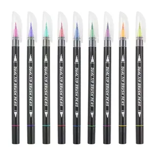 1pc Sipa Japan Soft Metal Brush Pens Watercolor Marker Pens