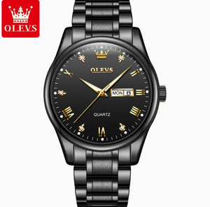 Montre à quartz pour homme, nouvelle mode, bracelet en acier inoxydable, étanche, de luxe, sport, affaires, personnalisable, vente chaude 5563 - Product Image 5