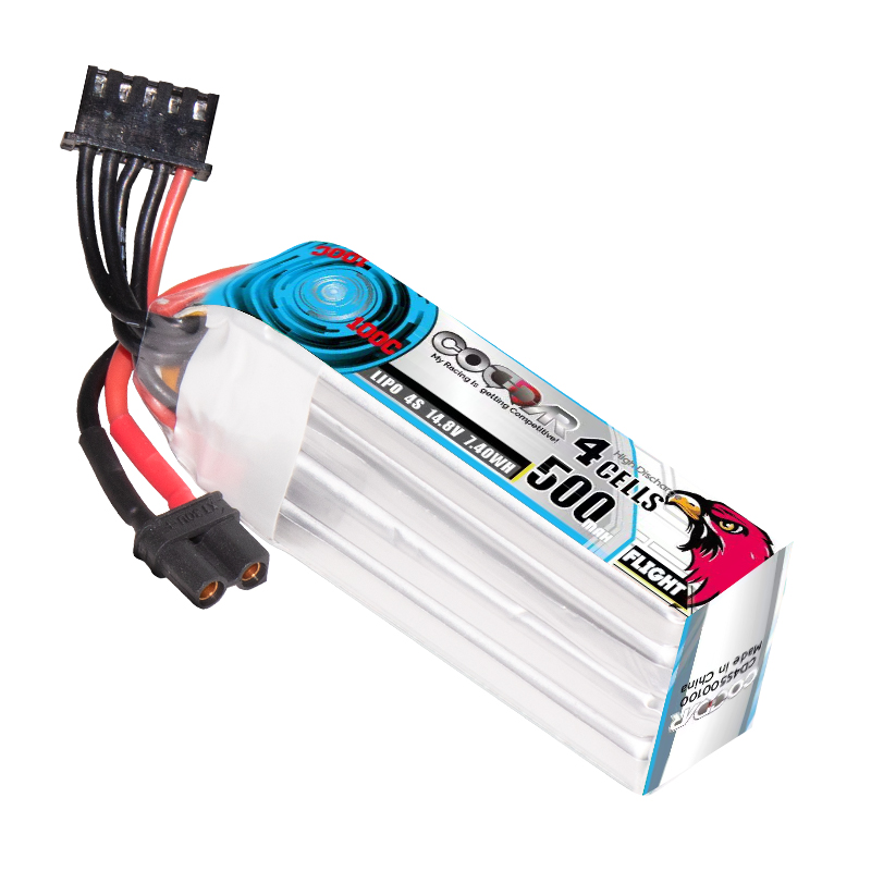 Аккумулятор CODDAR RC LiPo, 500 мАч, 14,8 в, c