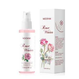 OEM ODM Eau de rose spray Soins de la peau Toner pour le visage Soins de la peau Contrôle de l'huile Supprimer les points noirs Traitement du visage anti-acné Toner