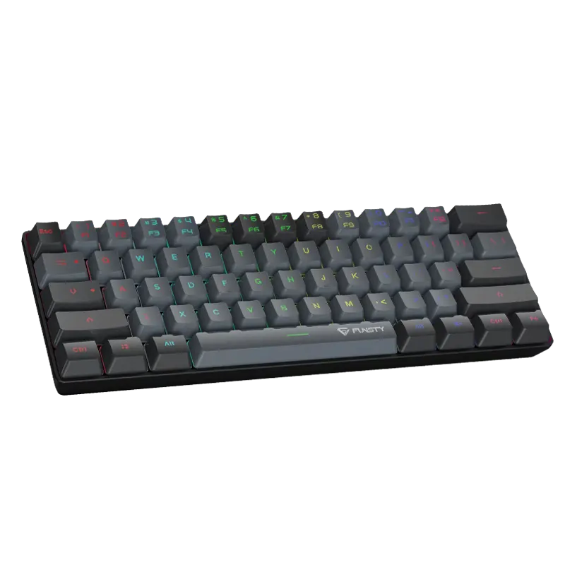 60% RGB Gaming Keyboard with Red Switches and RGB Backlit 61 Keys Gaming Keyboard