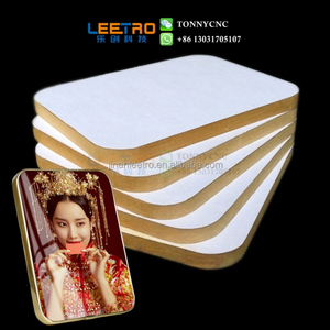 Gold Edge Chine Usine Vente Chaude Personnaliser Taille 12mm Mdf Cadre Photo Avec Adesive - Product Image 2