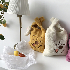 Borse a <span class=keywords><strong>tracolla</strong></span> giovani ragazze di alta qualità simpatiche animali cartoni animati con decorazione ricamata fodera in cotone di peluche - Product Image 3