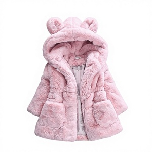 Manteau d'<span class=keywords><strong>hiver</strong></span> court à capuche pour adolescentes, coupe-vent matelassé épais avec fermeture éclair, <span class=keywords><strong>veste</strong></span> chaude rembourrée en coton pour jeunes filles - Product Image 1