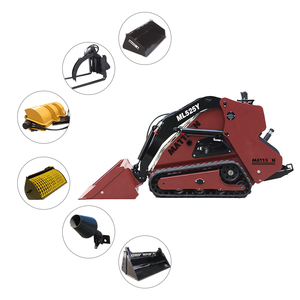 Paten Milik 25HP EPA Disetujui <span class=keywords><strong>Mini</strong></span> Track Skid Steer <span class=keywords><strong>Loader</strong></span> ML525Y - Product Image 1