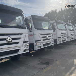 <span class=keywords><strong>Sinotruk</strong></span> HOWO <span class=keywords><strong>8X4</strong></span> 375HP Camion à benne basculante lourd à 12 roues Diesel Euro 3 Caméra arrière à direction gauche HW19710 d'occasion pour les ventes minières - Product Image 5