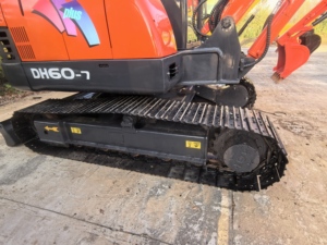 Machine de construction d'occasion, excavatrice lourde Doosan DH60 d'occasion, excavatrice de 6 tonnes, accessoire de pince pour excavatrice - Product Image 6