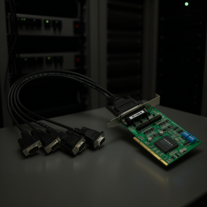 Placa de conexión serie Moxa Cp 134u Db9m Pci de 4 puertos Rs232 para uso industrial - Product Image 3