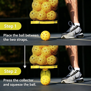 Tubo Recolector de Pelotas de Pickleball y Tenis para Niños de Alta Calidad, Sin Necesidad de Doblarse, Recogedor Portátil con Asa para Cancha 25 - Product Image 4