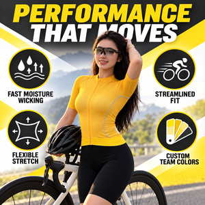 Ensemble de cyclisme aérodynamique pour femmes en gros – Maillot et short de vélo de haute qualité à prix abordable – Vente directe usine – Livraison rapide - Product Image 5