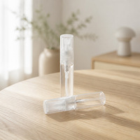 Flacon pulvérisateur en verre vide 10 ml rechargeable, vaporisateur à fine brume, flacon de parfum fin et portable pour les voyages