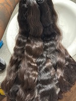 Cheveux humains vierges indiens Remy bouclés birmans, vietnamiens, naturels, en gros, lots de mèches ondulées, boucles profondes Pixie, cheveux raides