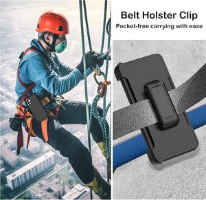 Custodia Defender Pro con Clip da Cintura per Samsung S25 Edge S24 Ultra S23 <span class=keywords><strong>S22</strong></span> S21, Robusta Antiurto a Corpo Intero - Product Image 6