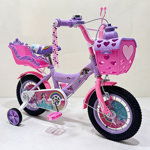 MTBGO Bicicletta per Bambini 12 Pollici, 3-8 Anni, Bici da Ragazza a Singola Velocità, Leggera con <span class=keywords><strong>2</strong></span> Ruote e Pedali Standard - Product Image 3