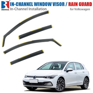 Pare-pluie pour fenêtres de Volkswagen Golf 8 |   Pare-soleil de voiture et déflecteurs de fenêtre |   Accessoires déflecteurs de vent pour fumeurs - Product Image 1