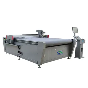 Automatic Feeding CNC Vertical Blind Fabric Cutting Machine Oscillating Knife Leather Cutting Machine