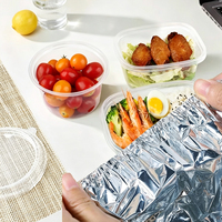 Lot de 10/20/50 couvercles alimentaires isolants en aluminium, résistants à la chaleur, pour réfrigérateur et cuisine, pour une conservation optimale à la maison