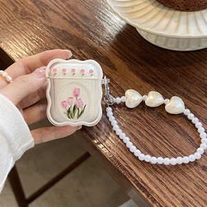 Étui d'écouteurs transparent à motif ondulé 3D mignon de luxe <span class=keywords><strong>2022</strong></span> avec Bracelet porte-clés housse d'écouteurs pour Airpod 1 <span class=keywords><strong>2</strong></span> pour <span class=keywords><strong>Airpods</strong></span> 3 Pro2 - Product Image 5