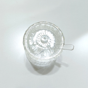 Recipiente para Salsas de Mesa de Restaurante, Tarro de Acrílico Ondulado de 200ml para Azúcar, Sal y Chile - Product Image 4