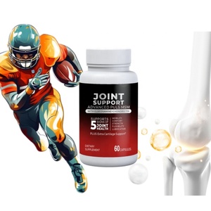 Julong OEM Glucosamina Condroitina Sulfato Cápsulas Articulaciones Hueso Flexible Suplemento Glucosamina Cápsulas Glucosamina Msm Cápsulas - Product Image 1