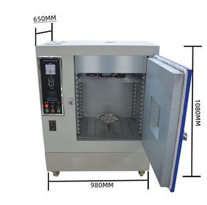 Chambre d'essai de résistance au jaunissement programmable, machine d'essai de vieillissement anti-jaunissement à haute température 300W avec lampe UV - Product Image 3