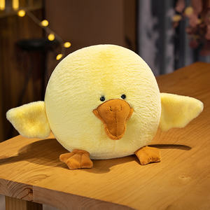 สัตว์เลี้ยงในฟาร์มสัตว์ยัดนุ่นนุ่มพิเศษขนาด28ซม. มี2สีให้เลือกห่านกลม - Product Image 4