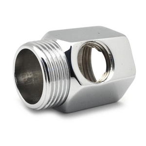 Accesorio de Grifo Cromado Perforado para Grupo Trasero de 3/4 Pulgadas - Product Image 1