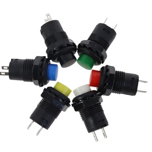 DS-227 DS-228 Interrupteur à bouton-poussoir à verrouillage automatique 12 mm / à réinitialisation momentanée 250 V CA 1 A - Product Image 4