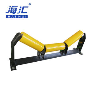 Pabrik Tiongkok tugas berat sabuk konveyor baja bingkai besi membawa melalui Idler roller Set untuk pertambangan batu bara - Product Image 1