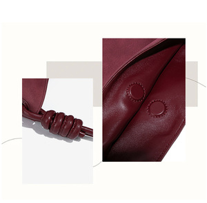 <span class=keywords><strong>Sac</strong></span> fourre-tout de luxe en daim pour femme 2025 <span class=keywords><strong>marron</strong></span> tressé à bandoulière décontracté doublure polyester forme <span class=keywords><strong>seau</strong></span> - Product Image 5