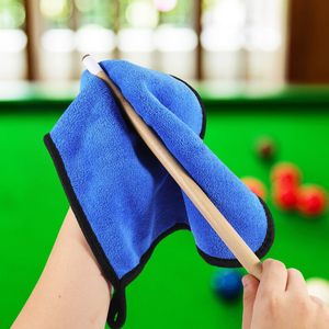 Chiffon de polissage pour queue de billard Toddmomy, en microfibre, nettoyeur de fût de snooker pour l'entretien des queues de billard, durable et résistant à l'eau - Product Image 2