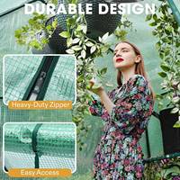 Kit de serre de protection des plantes d'hiver isolées succulentes de haute qualité Serre de jardin à 4 niveaux avec support de semis