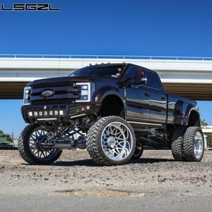 Jantes chromées de luxe sur mesure pour RAM Ford 8/10 trous 8x170 8x180 8x200 8x165.1 10x225 22 24 26 28 <span class=keywords><strong>30</strong></span> pouces - Product Image 6