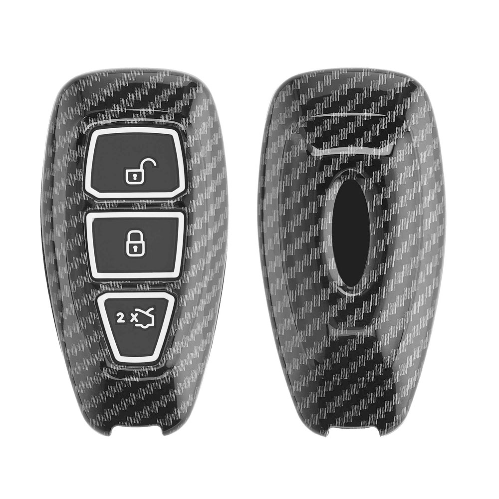 ABS Silicone Car Key Cover Case for Ford Hyundai | Protective Key Fob Shell