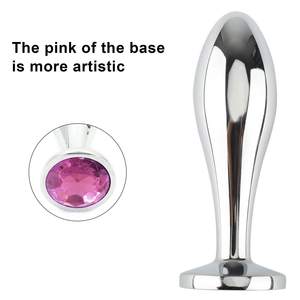 ชุดเครื่องประดับหรูหรา 3 ชิ้น สำหรับขยายรูทวารหนัก ของเล่นทางเพศสำหรับผู้ใหญ่ คริสตัลเพชร ขนาดเล็ก เซ็กซี่ โลหะ ฟีติช ปลั๊กทวารหนัก สำหรับชายและหญิง - Product Image 6