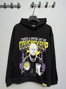 Sudaderas con Capucha de Algodón Grueso de Alta Calidad con Estampado 'THAT'S A AWFUL LOT OF COUGH SYRUP', Sudaderas con Capucha Extra Grandes Personalizadas para Hombre - Product Image 3