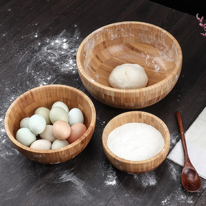 Bassin à pétrir le pain de style rustique, populaire en ligne, antiadhésif, pour la levée de la pâte, grand bassin en bois pour - Product Image 2