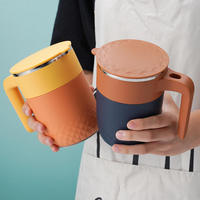 Bouteille isotherme portable 500 ml avec poignée, en verre, pour camping, machine de nettoyage incluse – Meilleures ventes