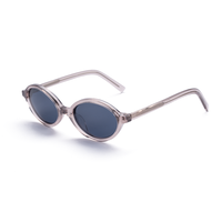 Lunettes de soleil unisexes Elan Optical SYB6201, nouvelle arrivée, monture œil de chat, monture intégrale, sans peinture, monture en acétate naturel parfumé