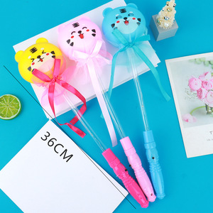 Baguette magique lumineuse de l'Année du Tigre avec poignée, jouet lumineux pour enfants, cadeau, vente en gros, en plastique, design droit - Product Image 2
